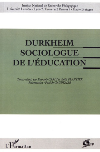 Durkheim sociologue de l'éducation