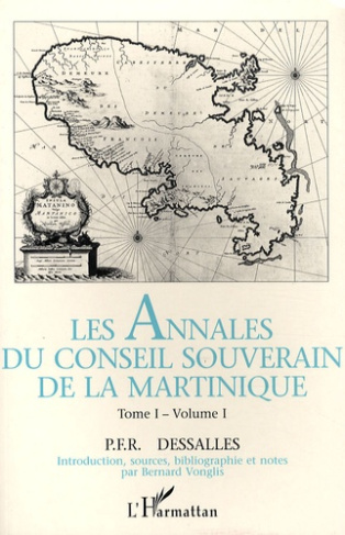 Les Annales du conseil souverain de la Martinique. 4 volumes
