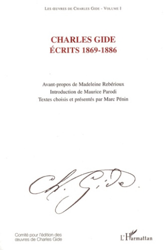 Ecrits 1869-1886
