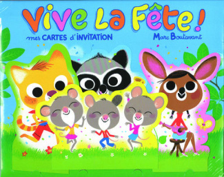 Vive la fête ! Mes cartes d'invitation