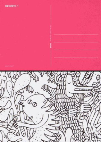 Bonkarte. Pack de 8 cartes