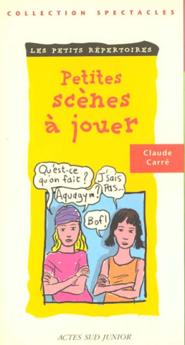 Petites scènes à jouer