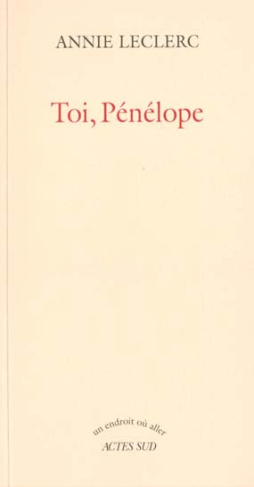 Toi, Pénélope