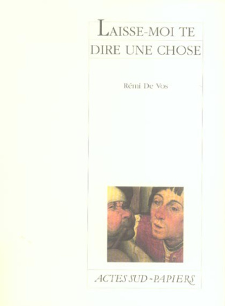 Laisse-moi te dire une chose