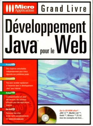 GRAND LIVRE DEVELOPPEMENT JAVA POUR LE WEB