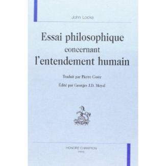 ESSAI PHILOSOPHIQUE CONCERNANT L'ENTENDEMENT HUMAIN.