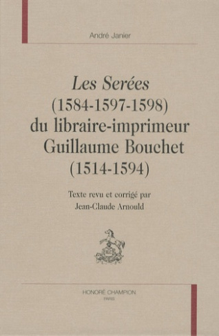 LES SEREES 1584 1597 1598 DU LIBRAIRE IMPRIMEUR POITEVIN