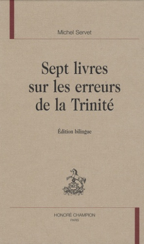 SEPT LIVRES SUR LES ERREURS DE LA TRINITE. EDITION BIBLINGUE PAR DE RM BENIN