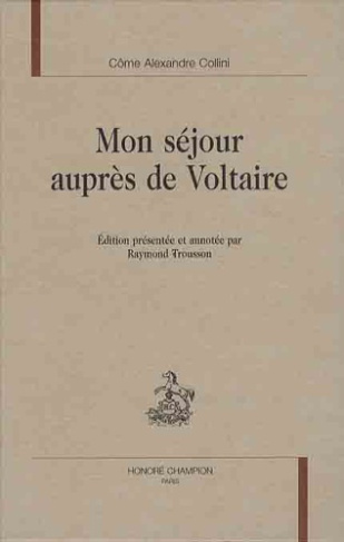 MON SEJOUR AUPRES DE VOLTAIRE