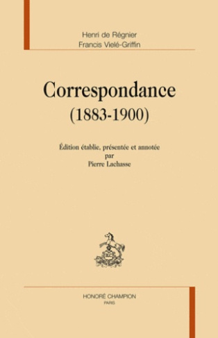 CORRESPONDANCE 1883-1900
