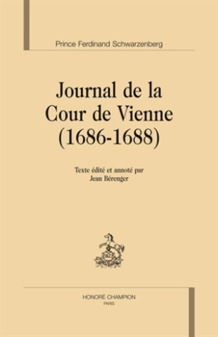 JOURNAL DE LA COUR DE VIENNE (1686-1688)