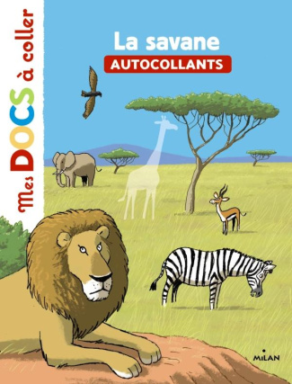 La savane. Autocollants