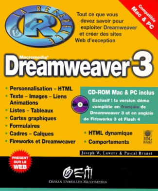 Dreamweaver 3. Avec CD-Rom