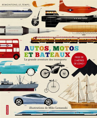 Autos, motos et bateaux. La grande aventure des transports