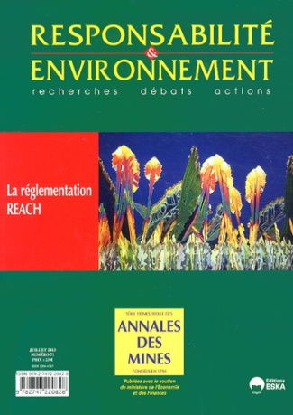 Responsabilité & environnement N° 71, Juillet 2013 : La réglementation REACH