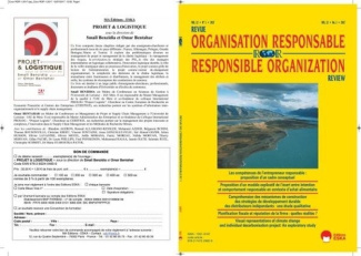 Revue de l'Organisation Responsable Volume 12 N° 1/2017
