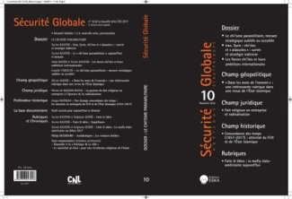 Sécurité Globale N° 10, été 2017