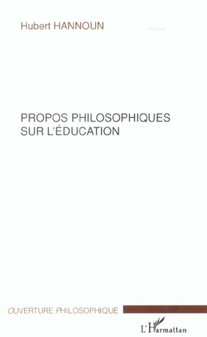 Propos philosophiques sur l'éducation