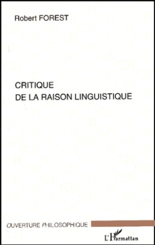 Critique de la raison linguistique