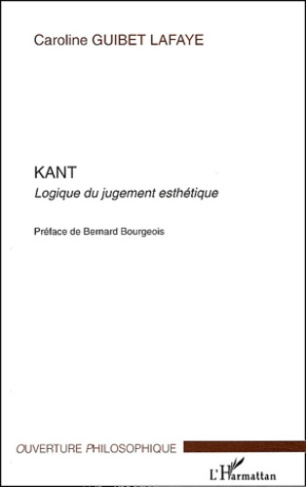 Kant. Logique du jugement esthétique