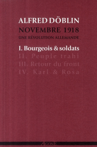 Novembre 1918, une révolution allemande Tome 1 : Bourgeois et soldats