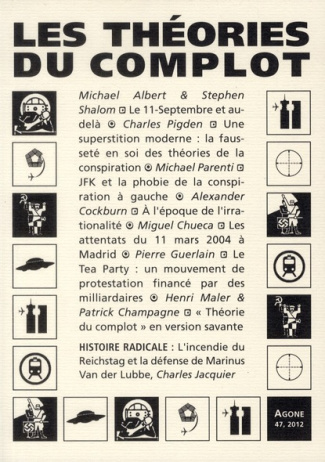Agone N° 47, 2012 : Les théories du complot