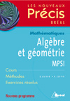 Algèbre et géométrie MPSI