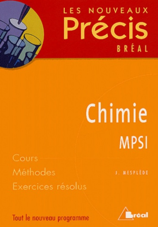 Chimie MPSI