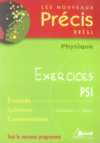 Physique PSI. Exercices