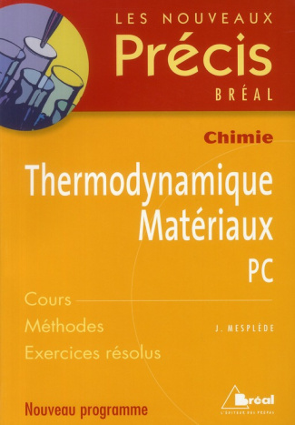 Thermodynamique-Matériaux PC
