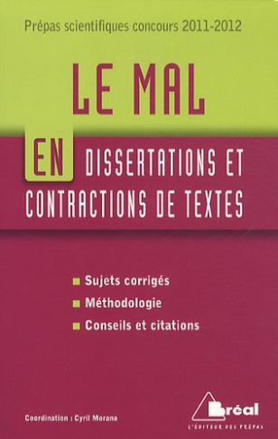Le mal en dissertations et contractions de textes