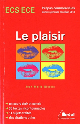Le plaisir. Edition 2013