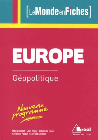Géopolitique de l'Europe. 9e édition