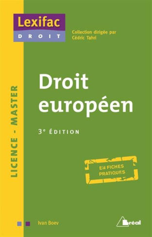 Droit européen. 3e édition