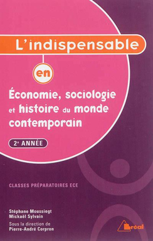 L'indispensable en économie, sociologie et histoire du monde contemporain : 2e année