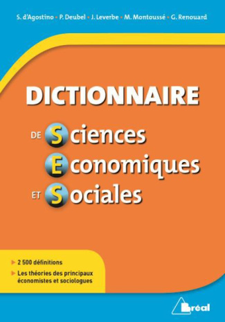 Dictionnaire de sciences économiques et sociales