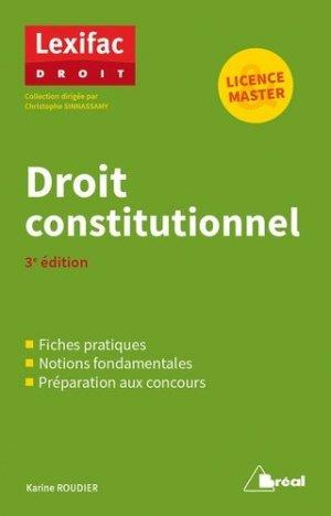 Droit constitutionnel. 3e édition