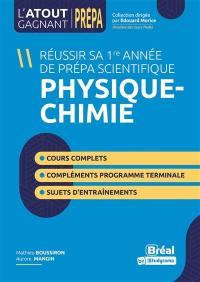 Physique Chimie. Objectif : prépa scientifique