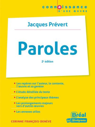 Paroles . Jacques Prévert, 2e édition