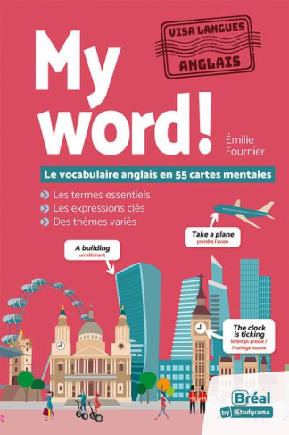 My word! Le vocabulaire anglais en 55 cartes mentales