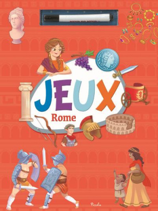 Jeux Rome. Avec un feutre effaçable