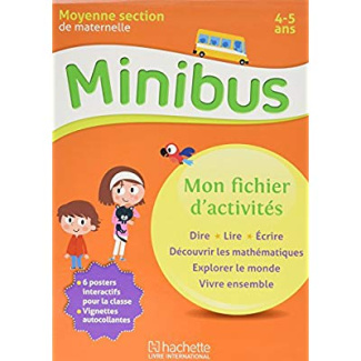 Maternelle Moyenne section Minibus. Mon fichier d'activités, Edition 2022
