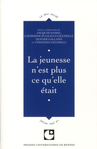 La jeunesse n'est plus ce qu'elle était. Colloque de Cerisy