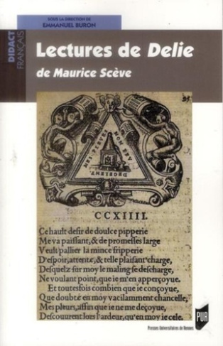 Lectures de Délie. Maurice Scève