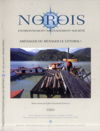 Norois N° 225-2012/4 : Aménager ou ménager le littoral ?