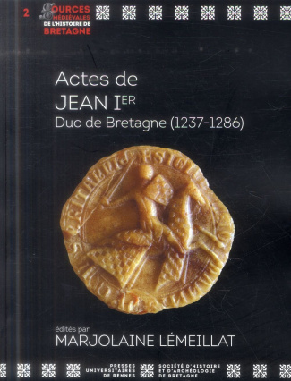 Actes de Jean Ier, Duc de Bretagne (1237-1286)