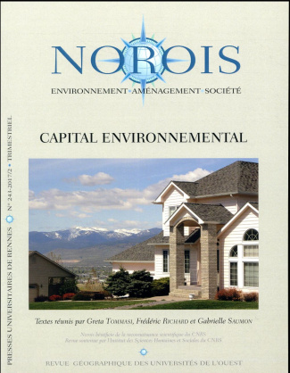Norois N° 243-2017/2 : Capital environnemental
