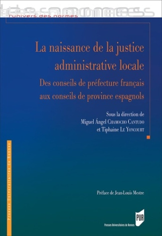 La naissance de la justice administrative locale. Des conseils de préfecture français aux conseils d