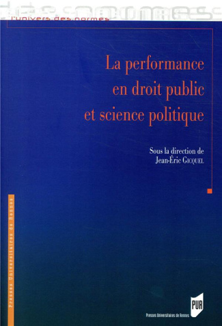 La performance en droit public et science politique