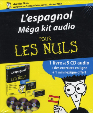 L'espagnol Méga kit audio. Avec 5 CD audio